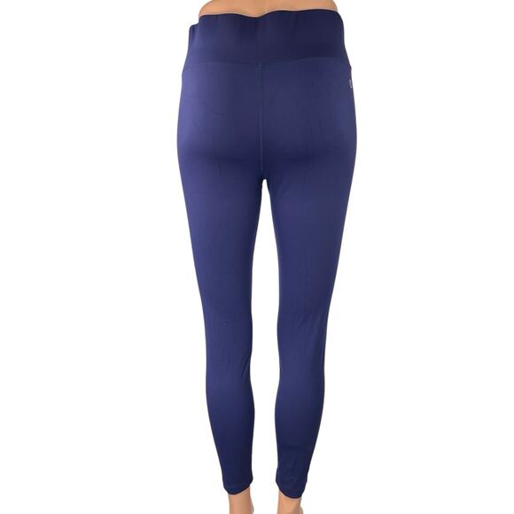 Bandier All Access Women's Blue Yoga Workout Athletic Leggings Pants Size M - Picture 3 of 4